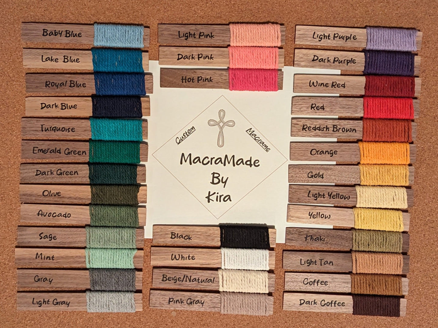 Macrame Fruit and Vegetable Hammock- Custom Colors Available!