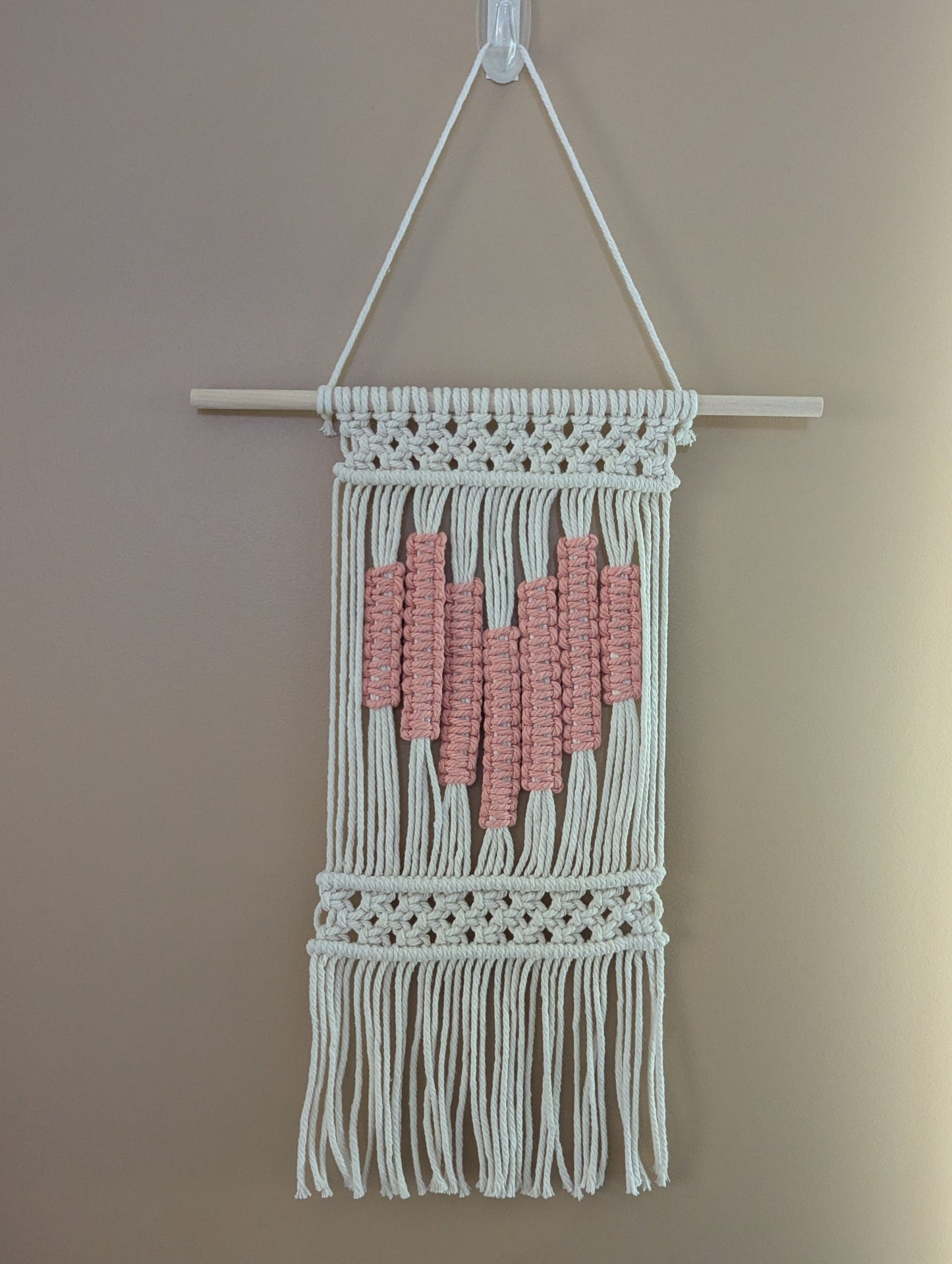 Macrame Love / Heart Wallhangings