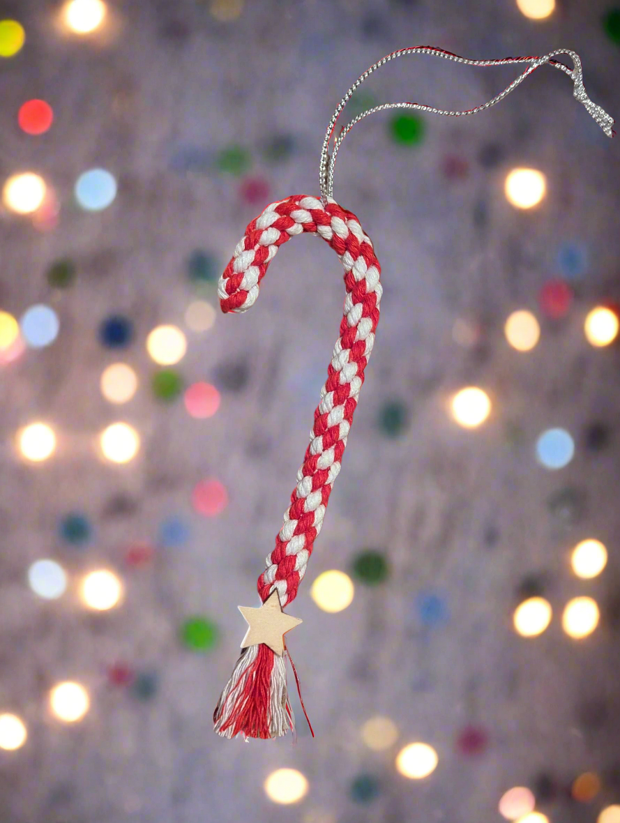 Macrame Candy Canes!