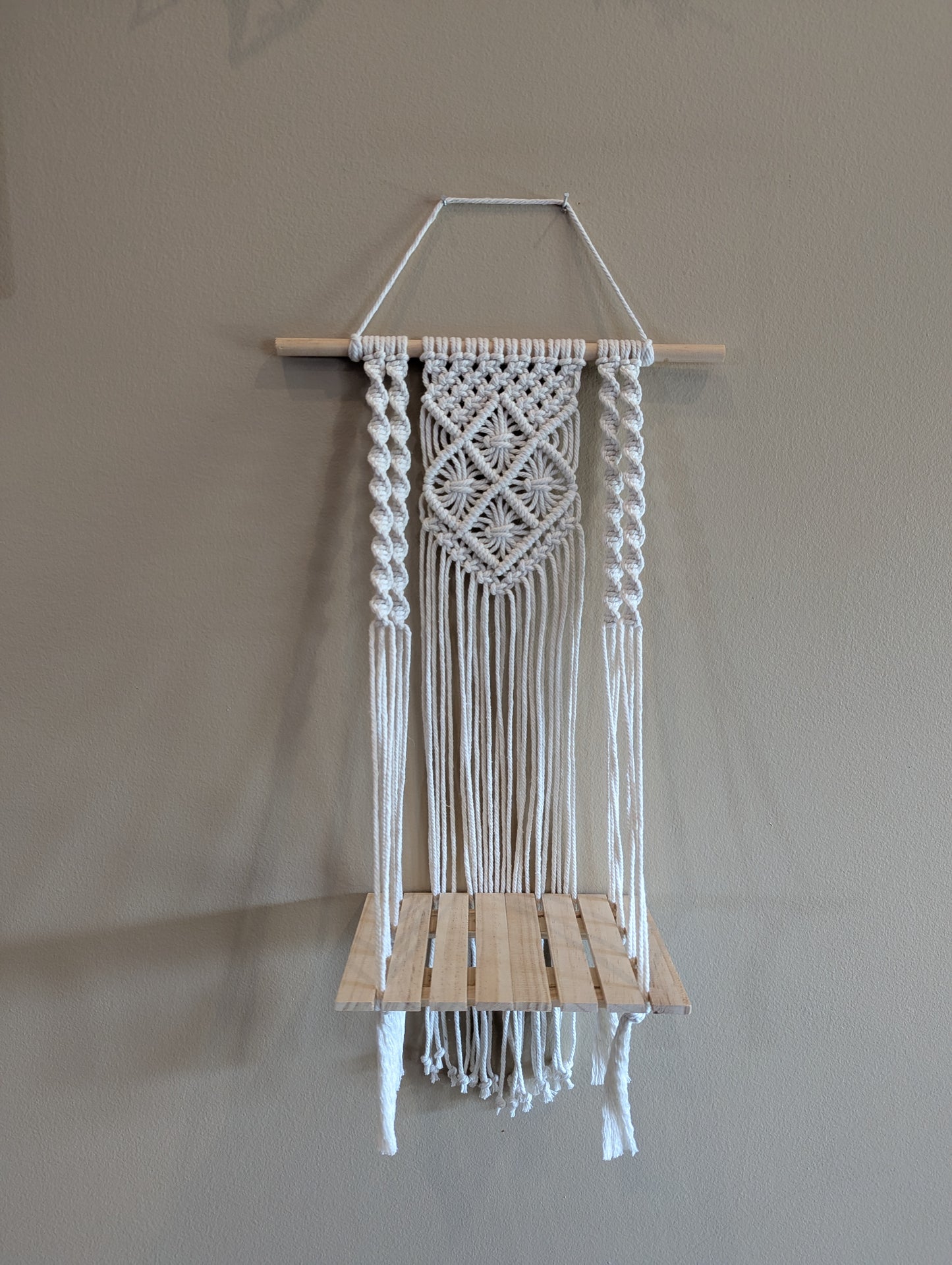 Macrame Shelf