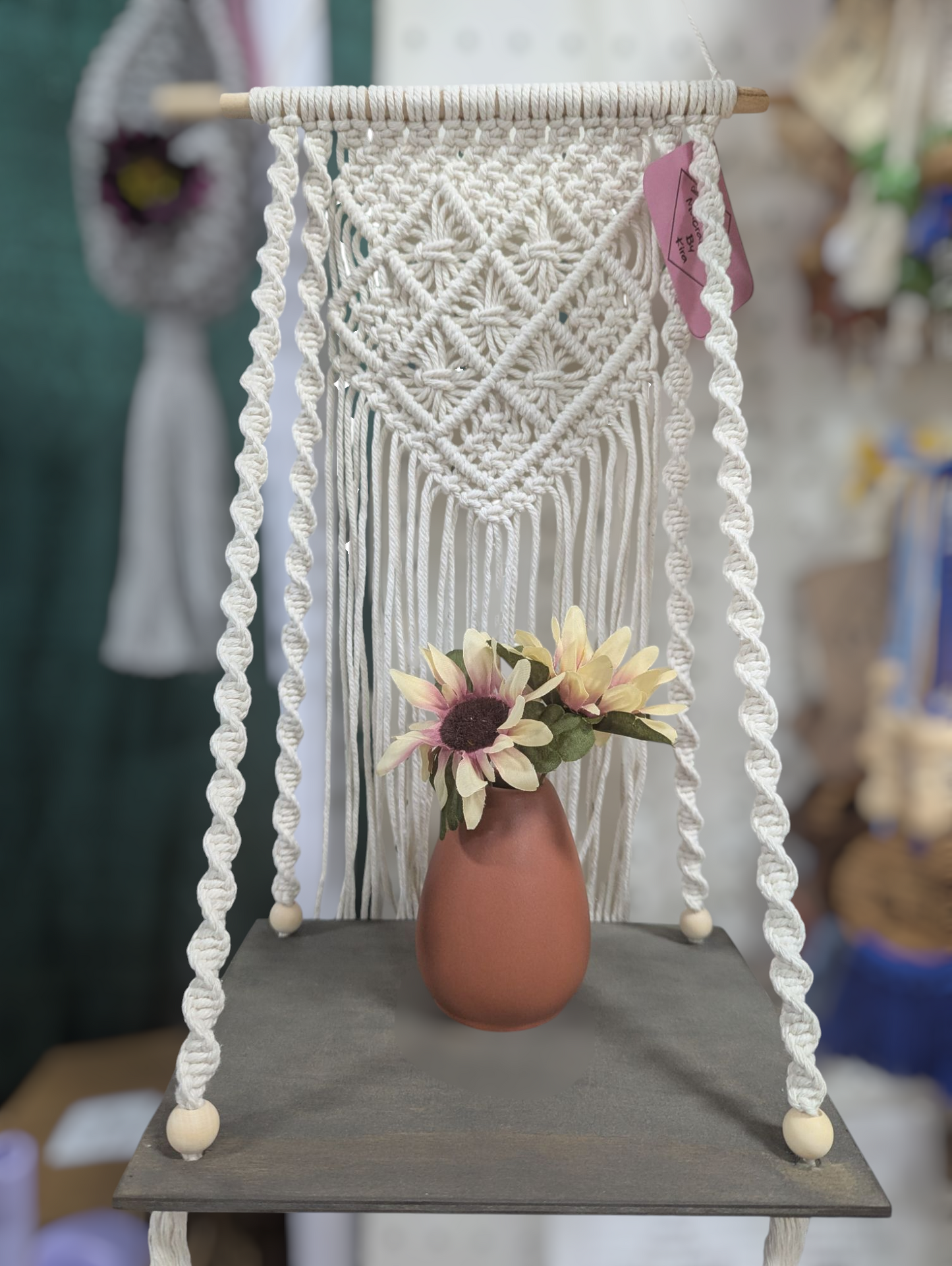 Macrame Shelf