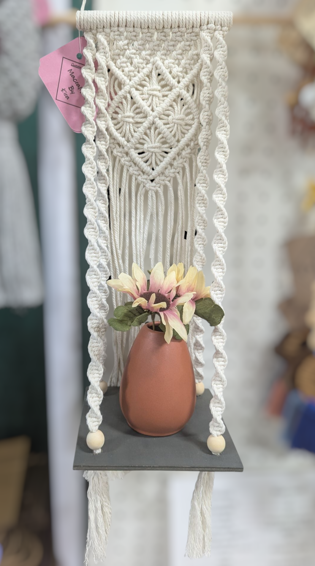 Macrame Shelf