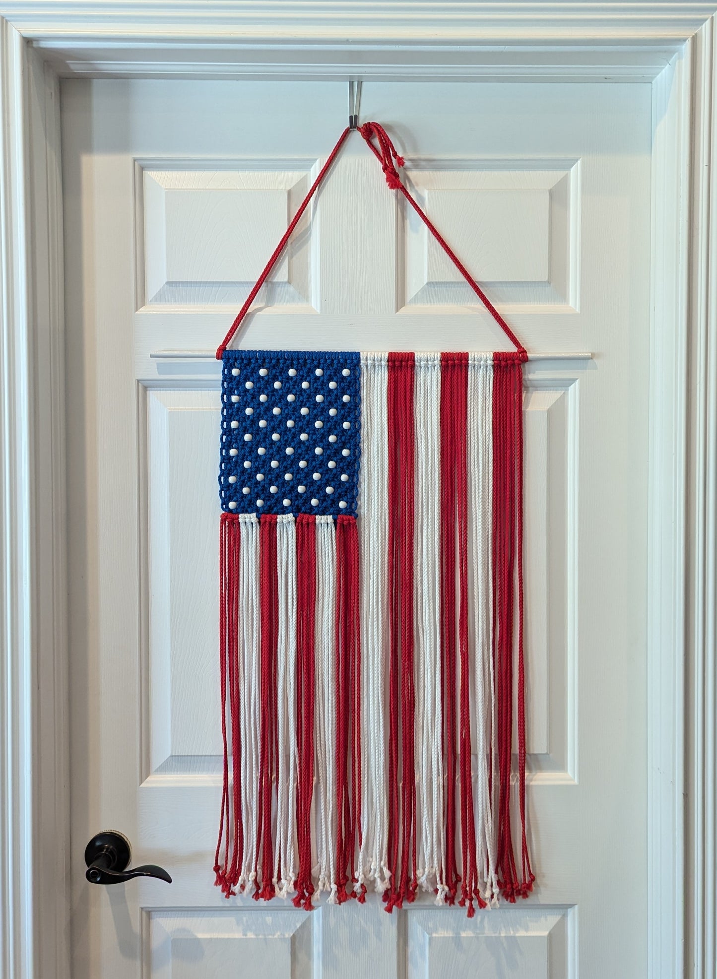 Macrame American Flag