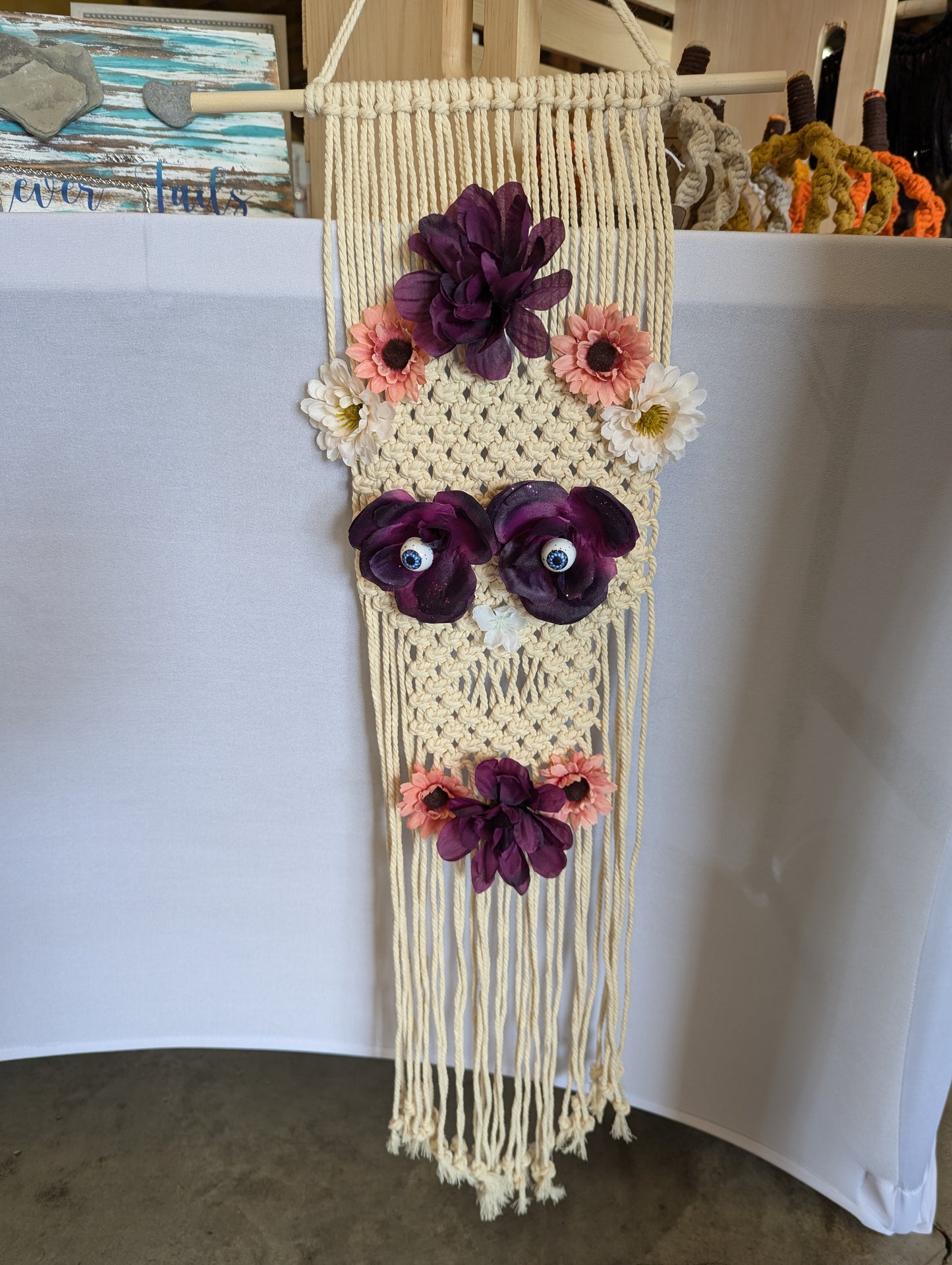 Macrame Sugar Skull- Custom Options!