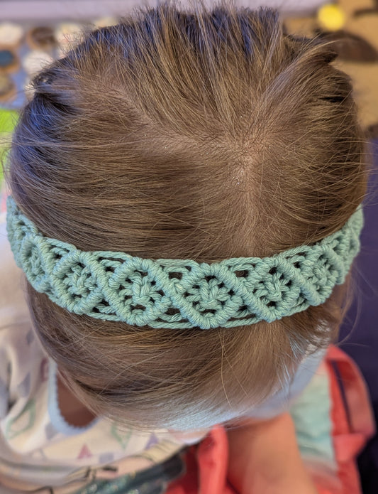 Macrame Boho Headband