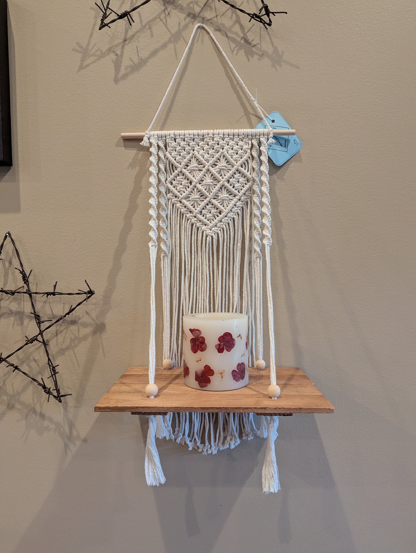 Macrame Shelf