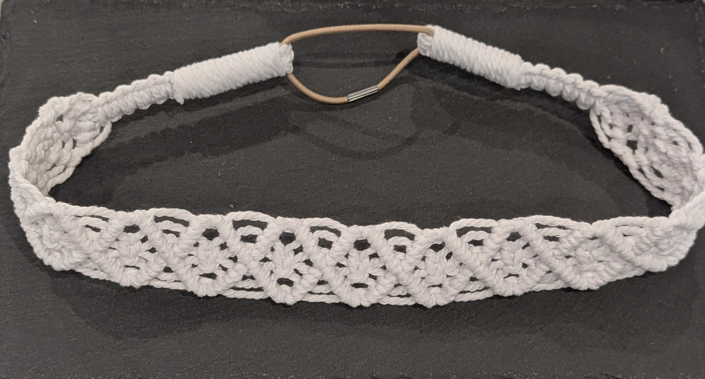 Macrame Boho Headband