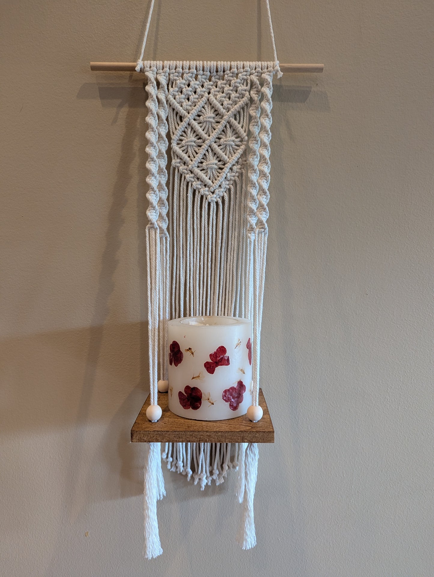 Macrame Shelf